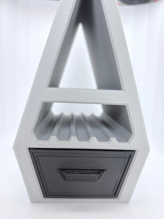 3D Printed Pyramid Book Holder & Reading Station
