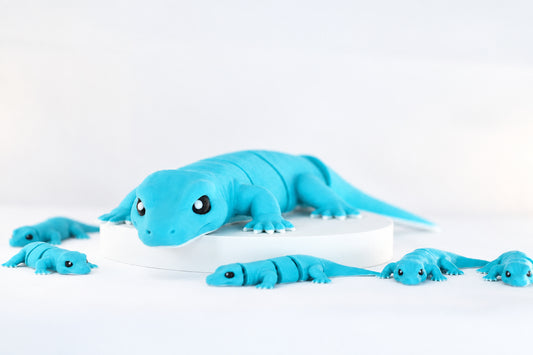 Mama Gecko & Babies Flexi Toy Set