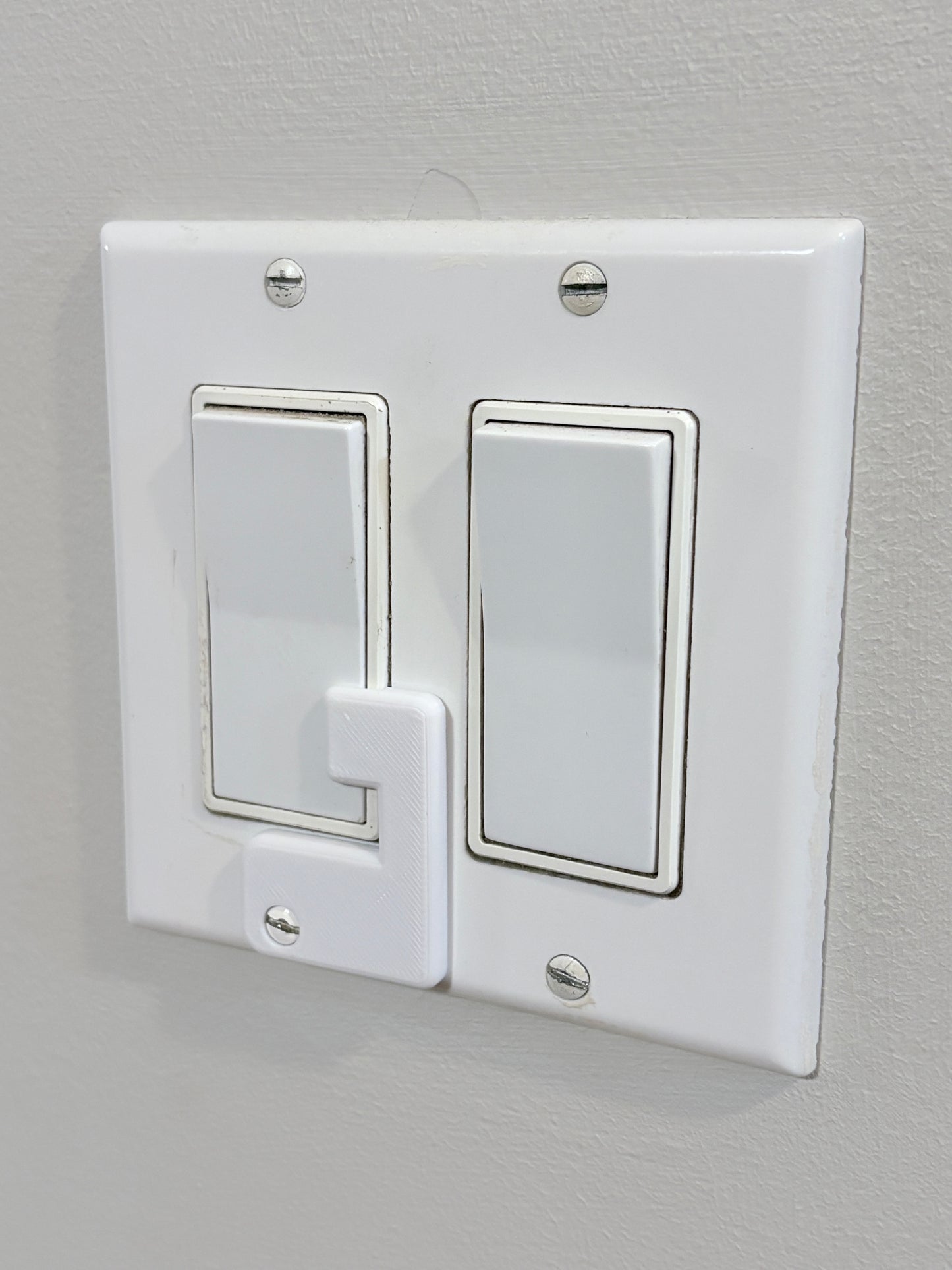 3D Printed Light Switch Stopper