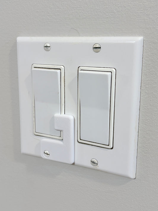 3D Printed Light Switch Stopper