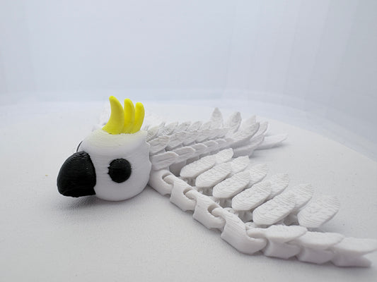 3D Printed Flexi Cockatoo