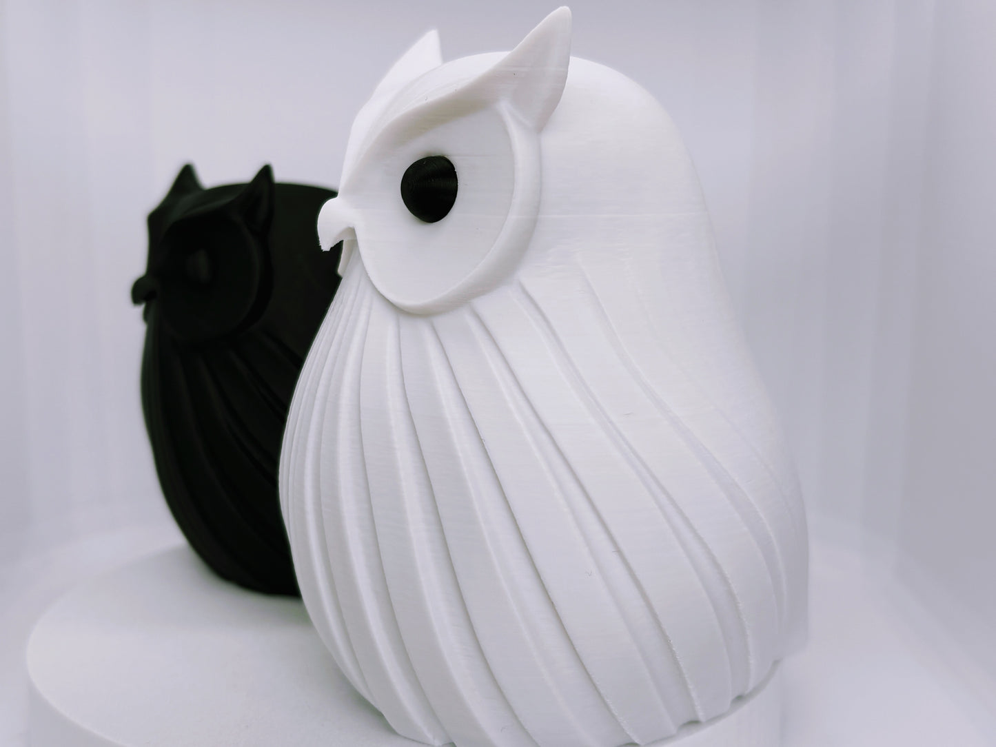 The Midnight & Snowfall Owl Duo