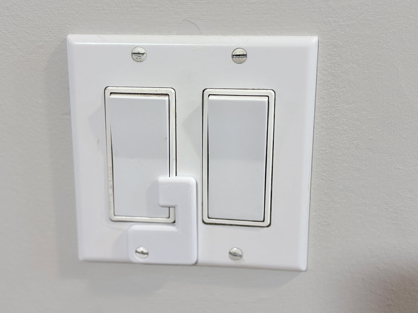 3D Printed Light Switch Stopper