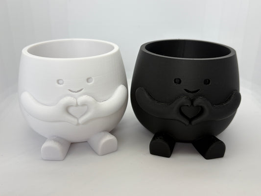 3D Printed Character Bowl — Desk Planter, Candy Dish & More
