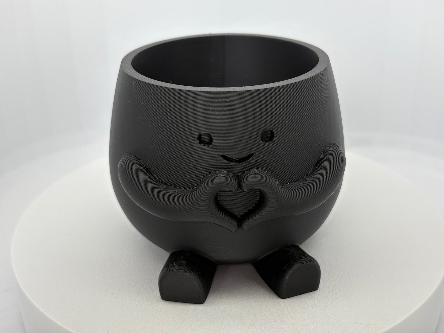 3D Printed Character Bowl — Desk Planter, Candy Dish & More
