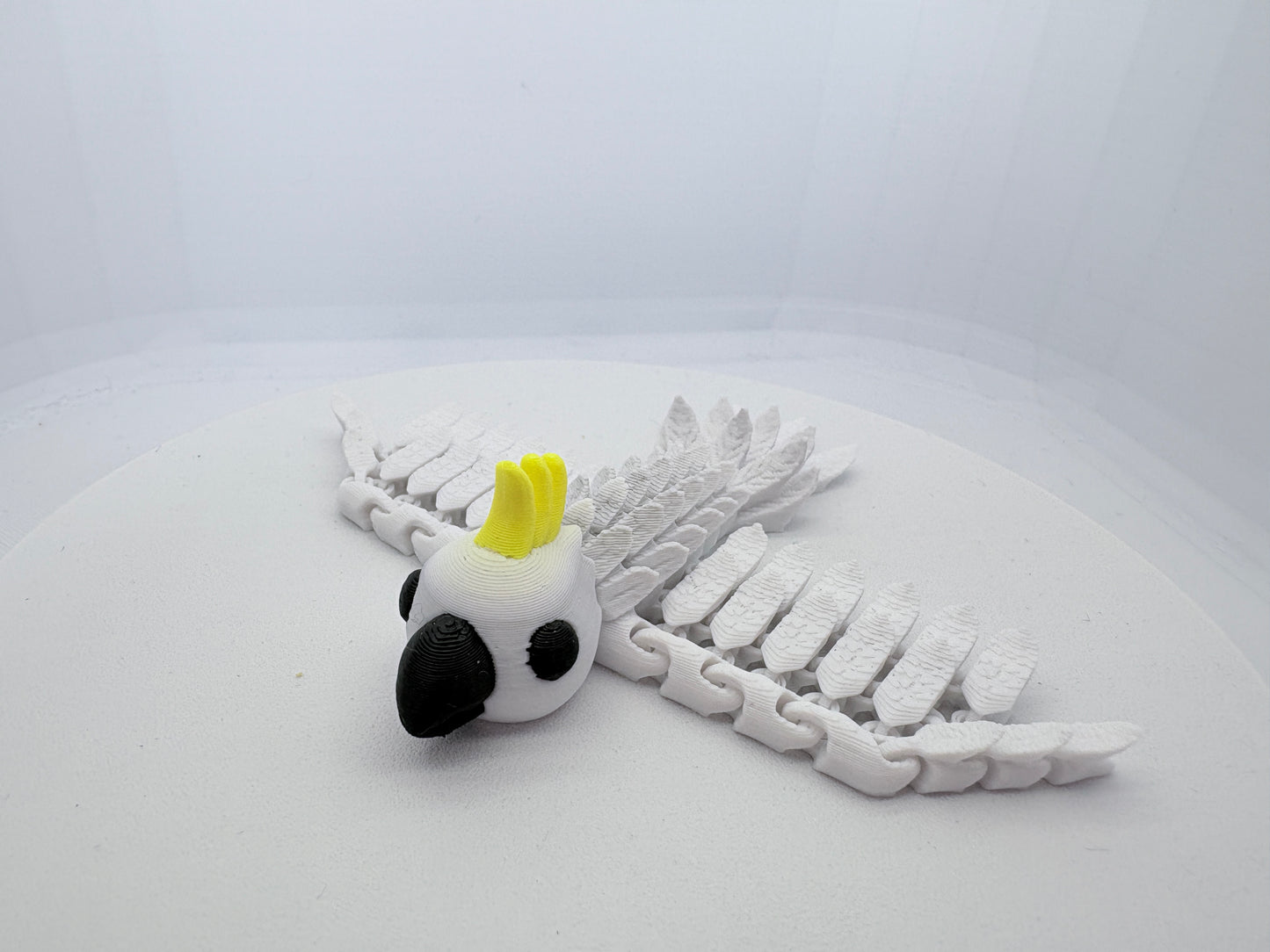 3D Printed Flexi Cockatoo