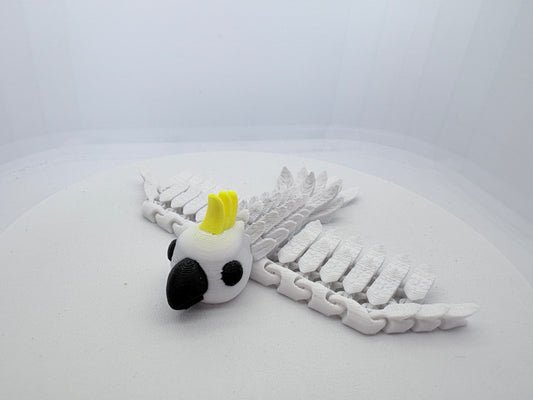3D Printed Flexi Cockatoo