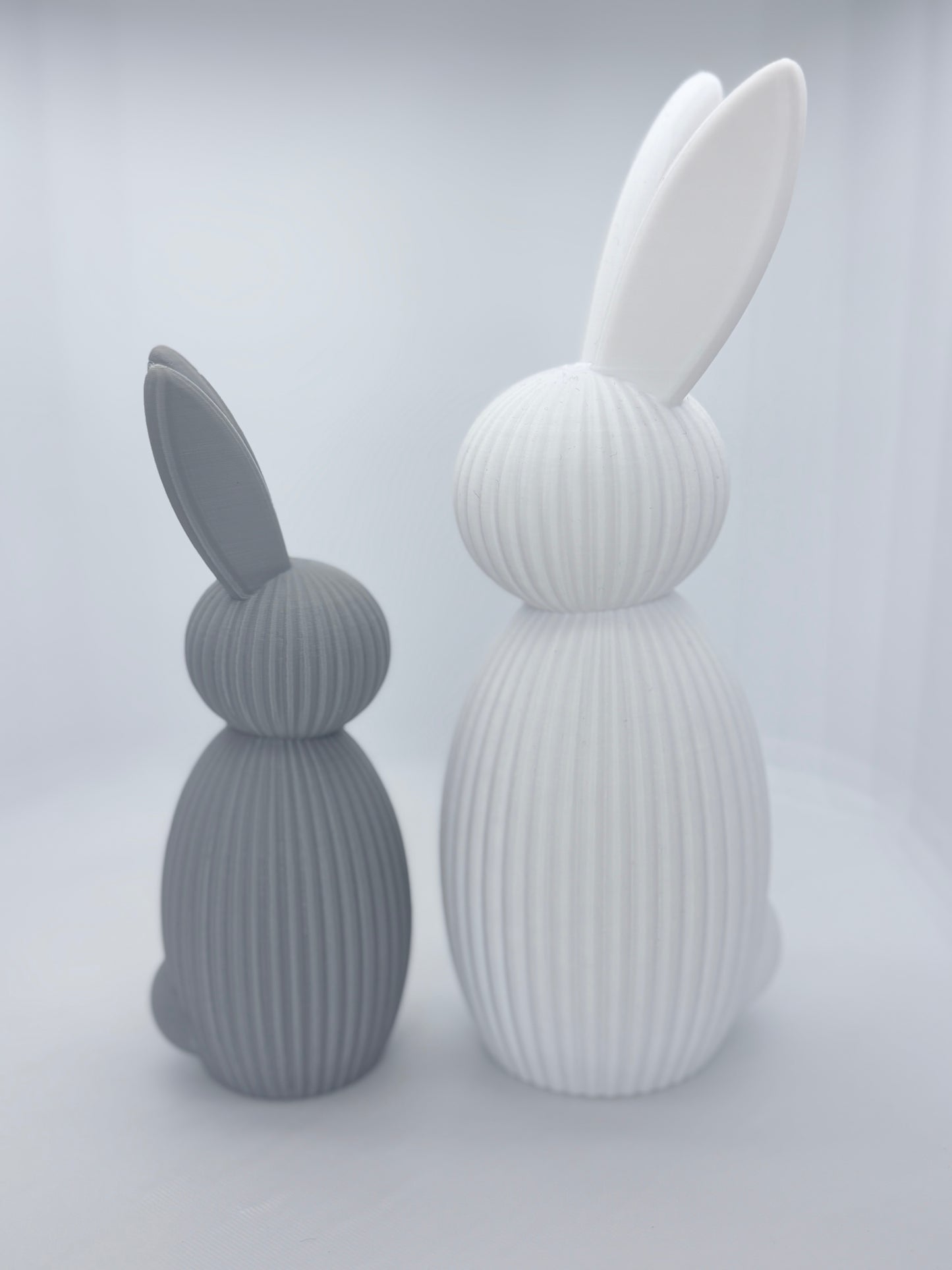 3D Printed Ribbed Easter Bunny — Family Packs