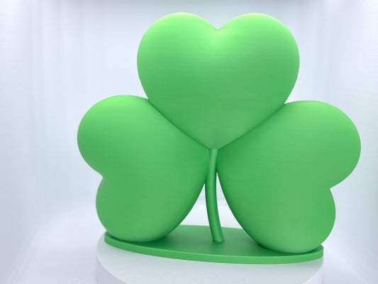 3D Printed 3-Leaf Clover — St. Patrick's Day Décor