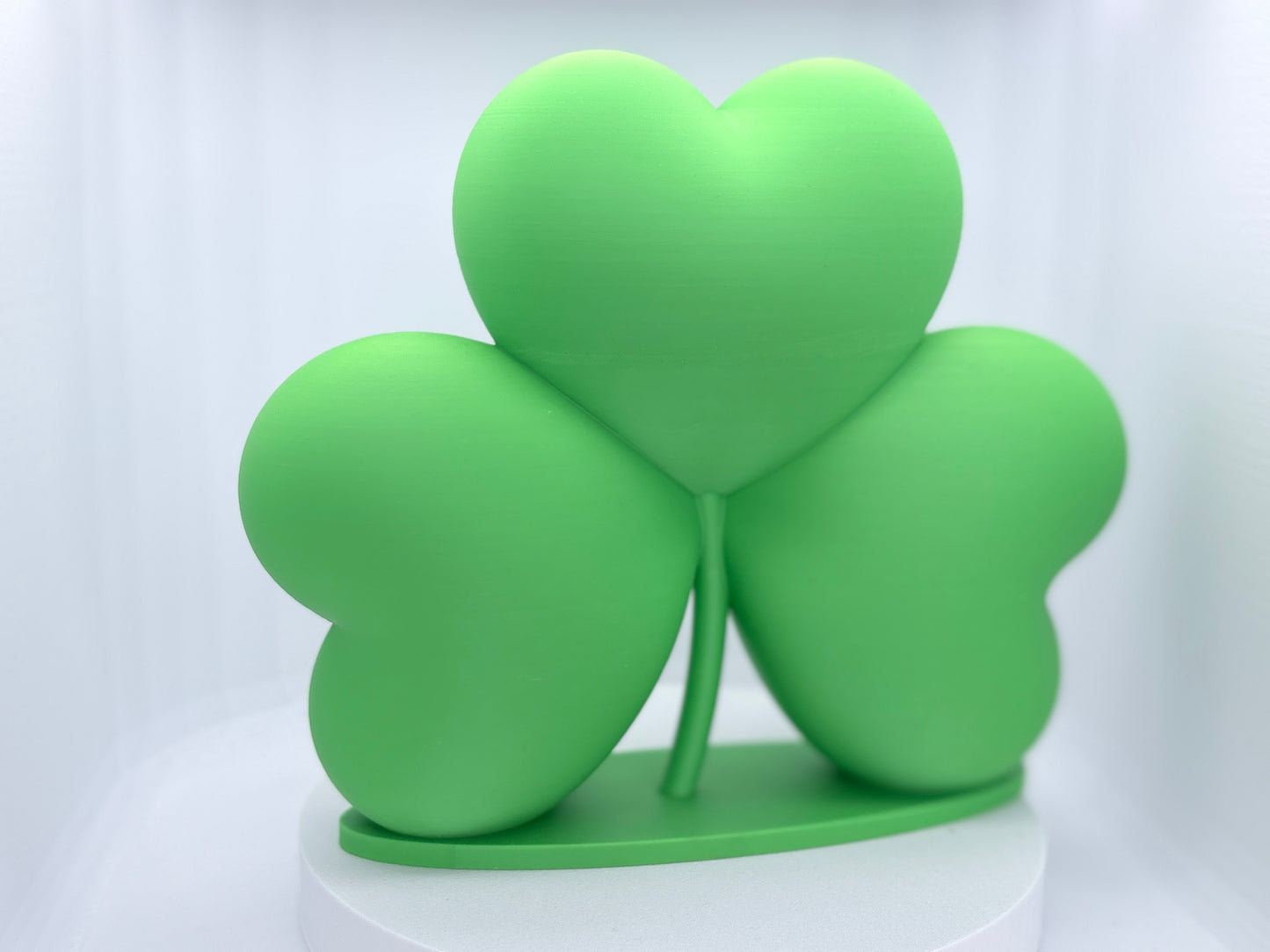 3D Printed 3-Leaf Clover — St. Patrick's Day Décor