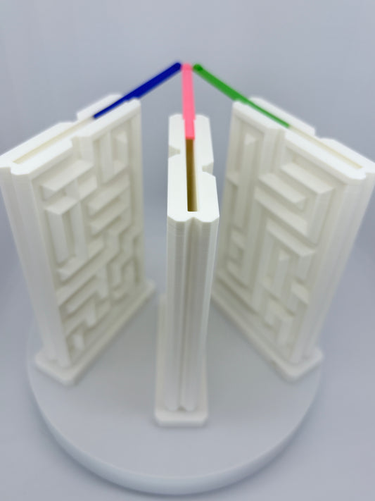 3D Printed Double-Sided Maze Gift Card Holder