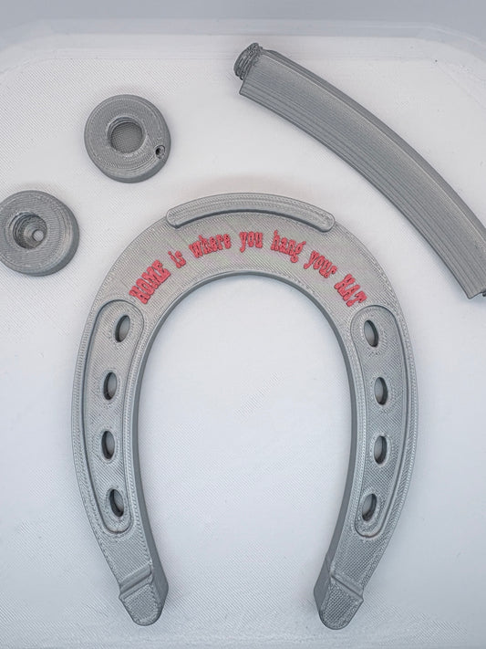 Horseshoe Cowboy Hat Wall Hook – Stud & Drywall Ready