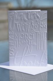 Multi Language Thank You Card