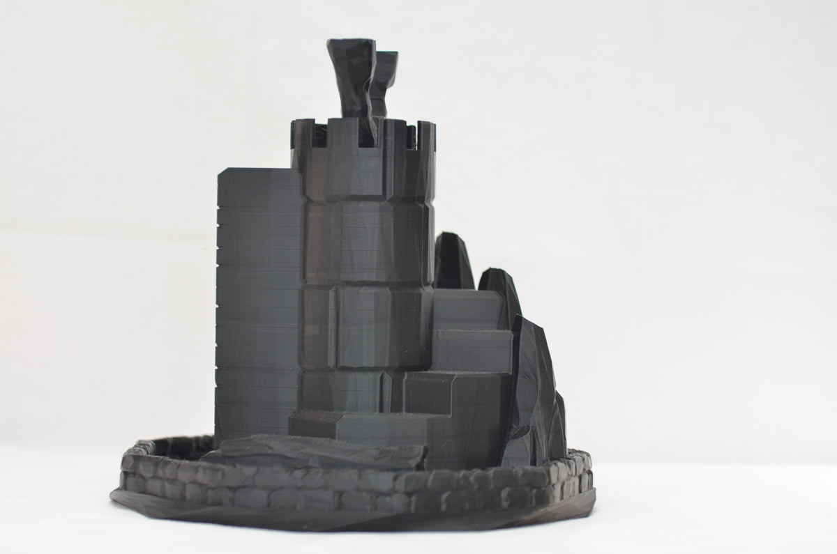 Castle Ruins Figurine Display Stand