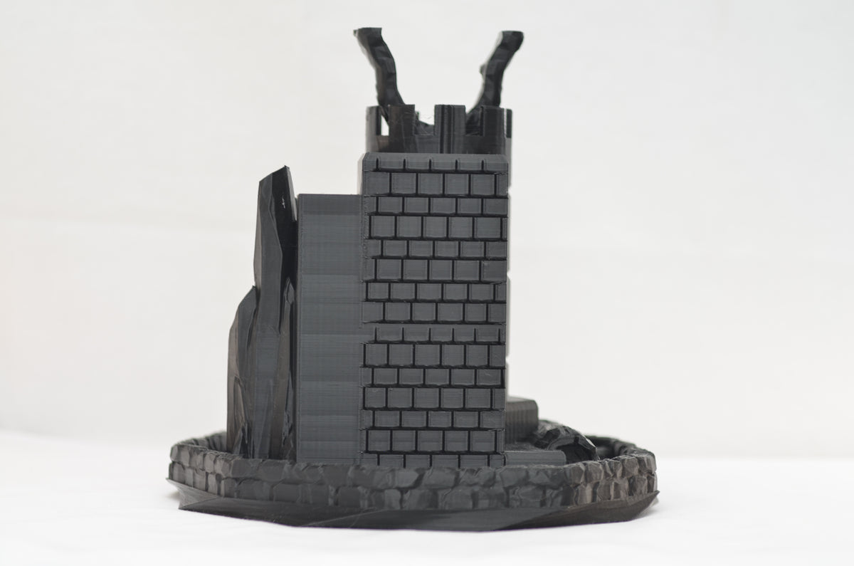 Castle Ruins Figurine Display Stand