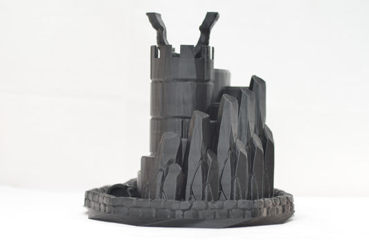 Castle Ruins Figurine Display Stand